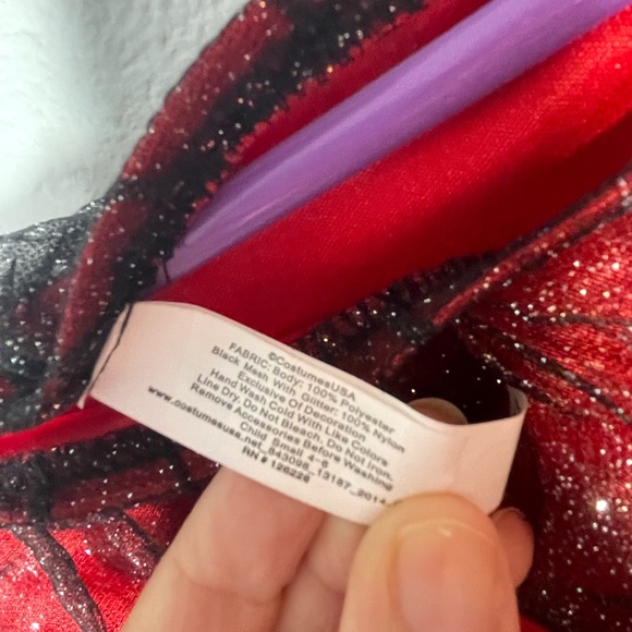 Girls Flamenco Dancer Costume 4-6 - Picture 6 of 8